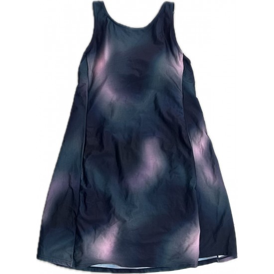 VESTIDO BODY FOR SURE CURTO SPORT AURORA - ROXO/ESTAMPADO